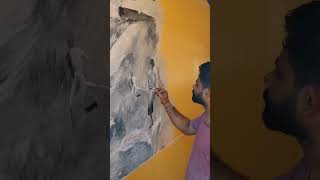 Apu Durga . pother panchali. #villagelife #wallart #painting