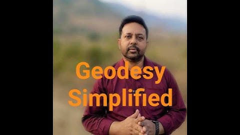 Geodesie uitgelegd ... Bekijk de volledige video op mijn kanaal.
