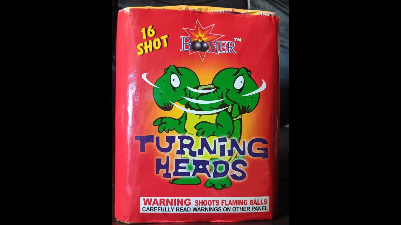 TURNING HEADS BY (BOOMER FIREWORKS) 16 SHOT 200 GRAM