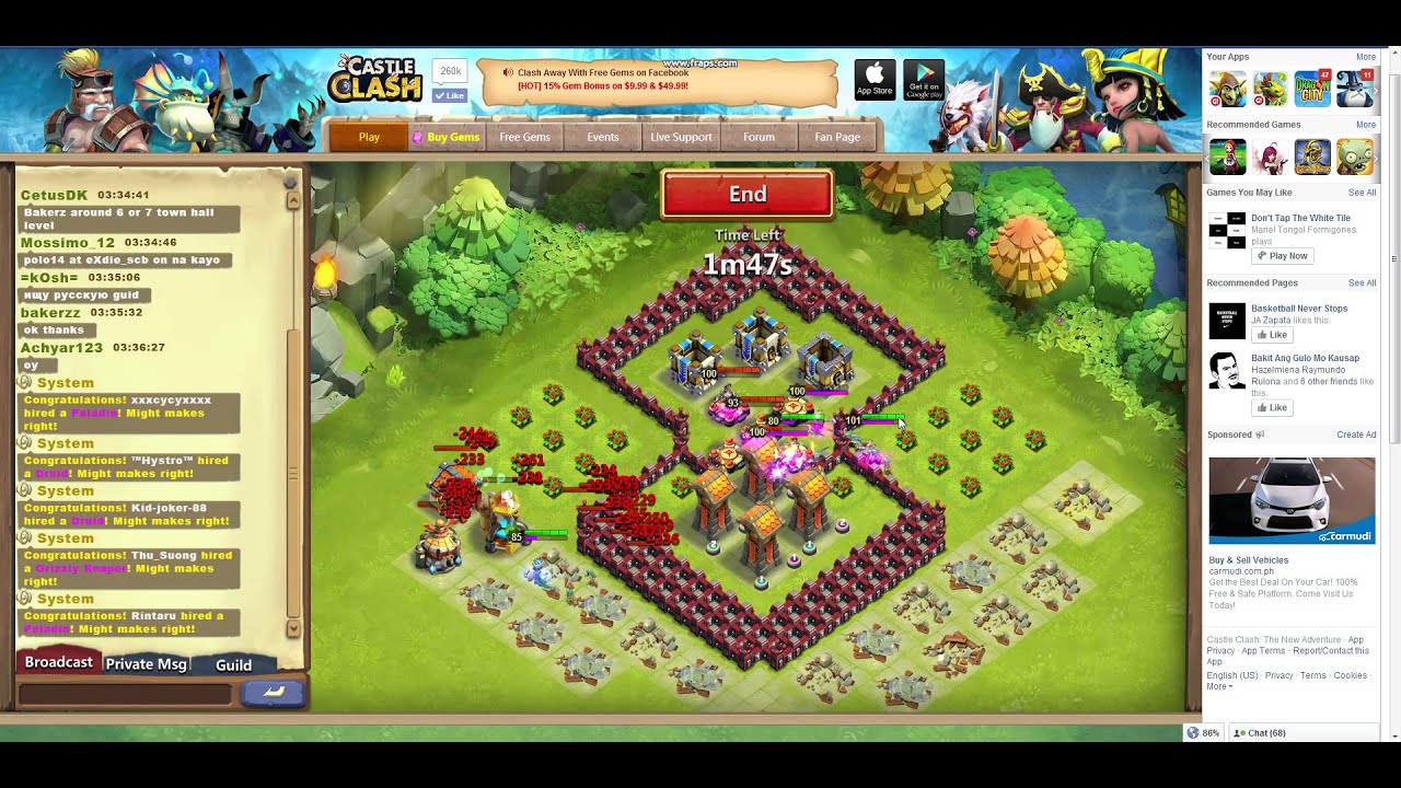 Castle Clash Bug - YouTube