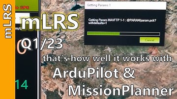 mLRS: How well it works with ArduPilot and MissionPlanner (Q1/23)
