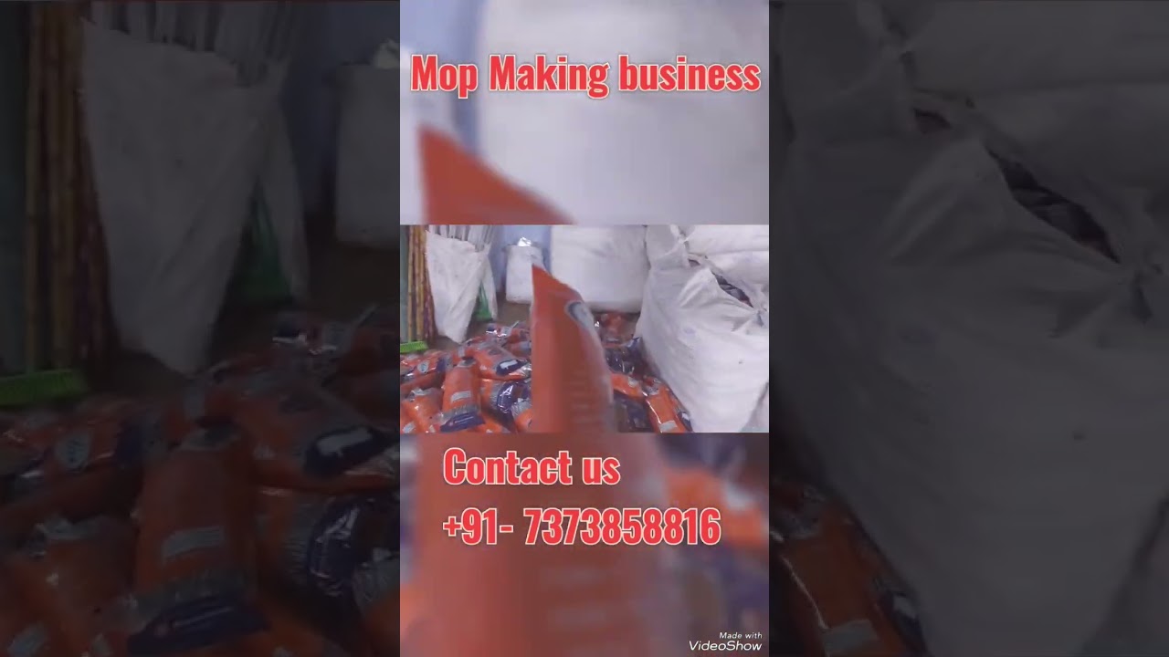 Contact to Start your own Mop Making business at low cost 🤑🤑|| mop manufacturing in tamilnadu 