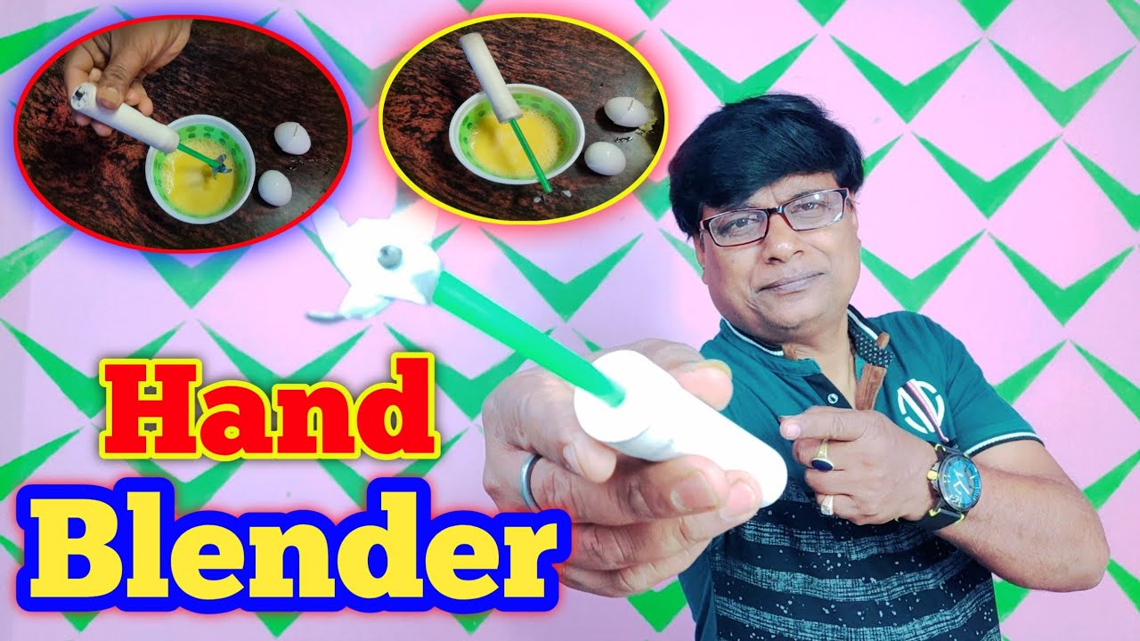 How To Make Hand Blender From DC Motor at Home | Homemade blender  