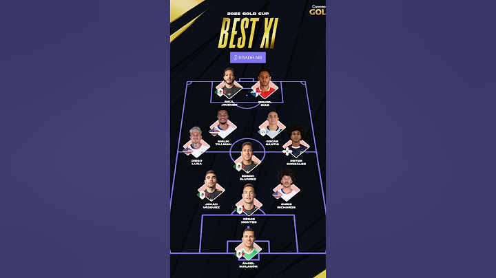 Peter Gonzalez en el 11 ideal de copa oro 2025 #copaoro2025 #futboldominicano #futbolconcacaf