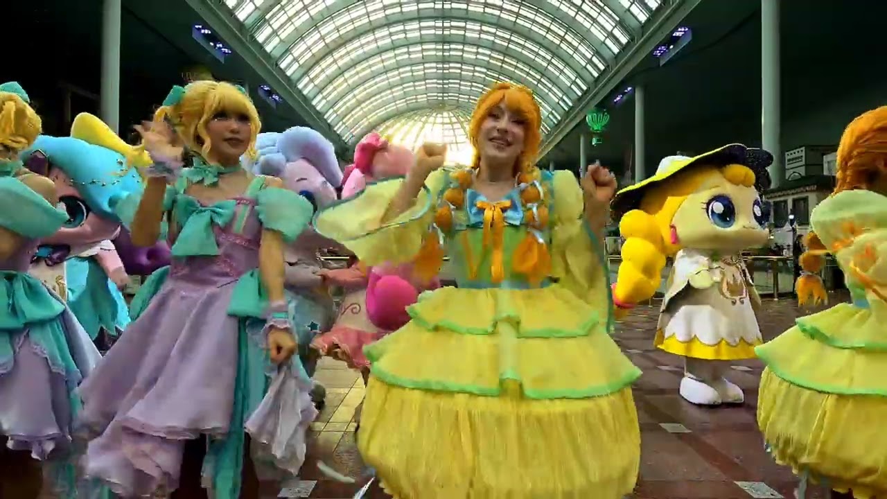 [4K]롯데월드 어드벤처 캐치!티니핑퍼레이드 플영상 2026.2월21일[정지 공연장소가든스테이지 광장]