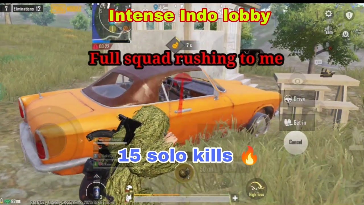 1 minute short Chicken dinner video in indo lobby 🔥🔥