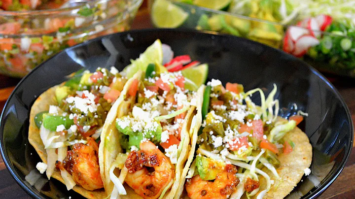 Grilled Chipotle Shrimp Tacos Recipe | Vegetarian ...