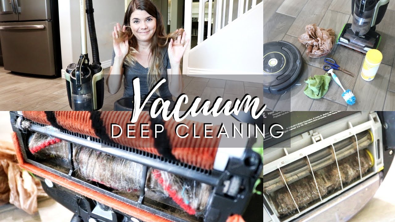 DEEP CLEAN YOUR VACUUMS // CLEANING MOTIVATION // CLEANING MOM