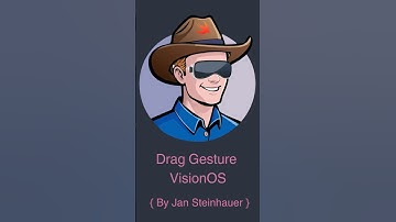 👨‍💻 Using a Drag Gesture in VisionOS, SwiftUI & RealityKit 🚀 #coding #iosdevelopment #swiftlang