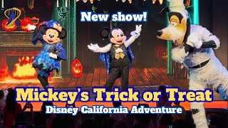 🎃 Inside the ALL-NEW Mickey's Trick and Treat Show at Disney California Adventure!