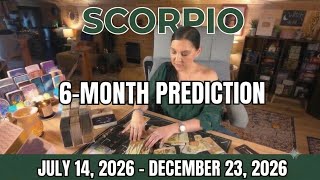 Scorpio ♏ Turning Your "This" Into Bliss 🌕 6-Month Prediction ✨ July 14 - December 23, 2026