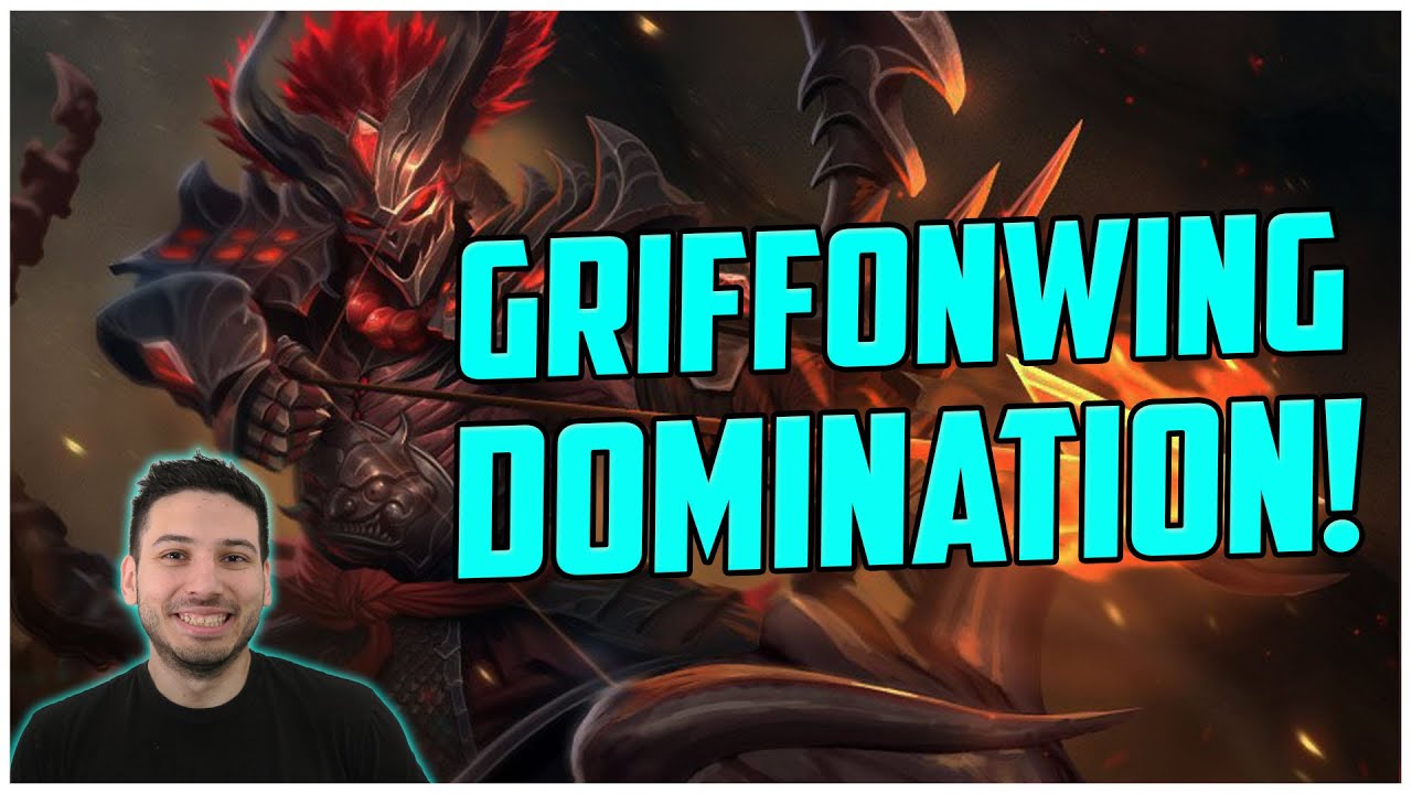 GRIFFONWING DOMINATION! HACHIMAN RANKED SMITE S10