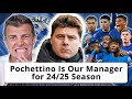 POCHETTINO STAYS AS CHELSEA MANAGER FOR 24/25 SEASON...