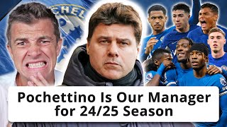 POCHETTINO STAYS AS CHELSEA MANAGER FOR 24/25 SEASON...