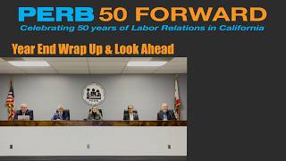 PERB Webinar: 2025 Year End Wrap Up and a Look Ahead to 2026