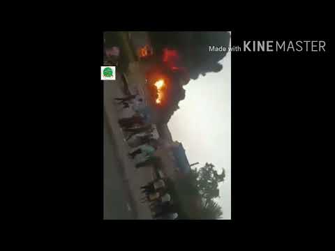 تصوير حصري من اقرب مكان لحريق مصنع فوم بالعاشر من رمضان وصرخات العمال وخسائر بالملايين