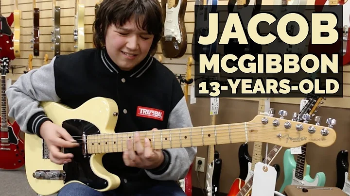 13-year-old Jacob McGibbon | Fender American Stand...