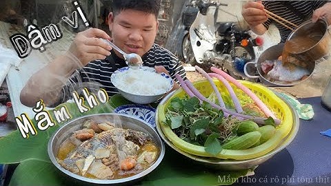 Lần Đầu Nấu Mắm Kho Cá Rô Phi Với Tôm Thịt | Dương Doubar