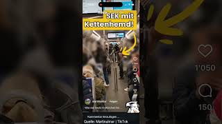 Endzeit Polizisten In Kettenhemden Suchen Messerfrau In Münchener U-Bahn