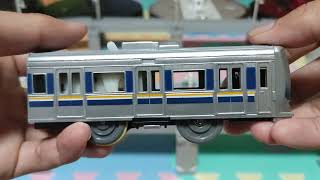 プラレールショップオリジナル、プラレール321系通勤電車の開封、走行 