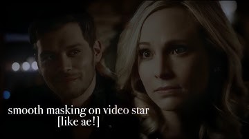 super smooth overlay masking on video star! | easy tutorial