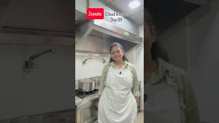 Day 08 of zomato cloud kitchen 🍴 #food #viral #viralvideo #viralshorts #youtubeshorts