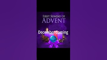 Happy First Advent Sunday Blessings ✨🙏 | Advent Season 2025 | Hope • Peace • Love • Joy