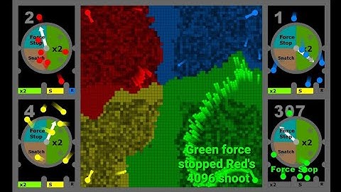 Multiply or Release 2 but You can Force Stop and Snatch others! - Marble Race in Algodoo