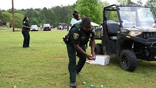 Dougherty County police host Easter egg hunt at Radium Springs Gardens
