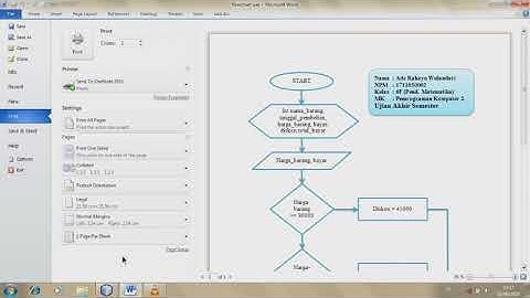 FLOWCHART DAN PROGRAM PERCABANGAN (IF). MEMBUAT APLIKASI KASIR SEDERHANA PADA JAVA NETBEANS!