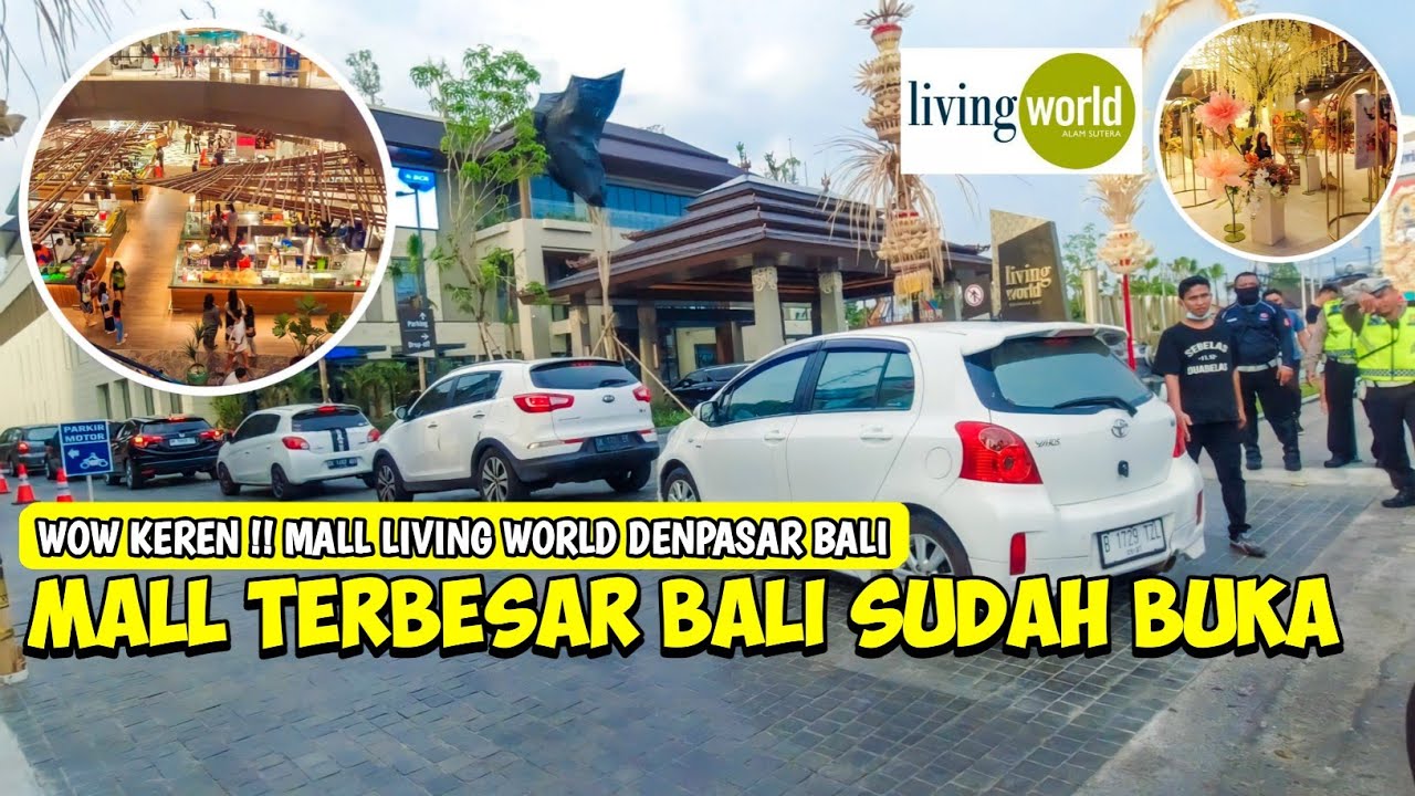 Living World Bali Sudah Buka, Begini Suasana Mall Living World Denpasar