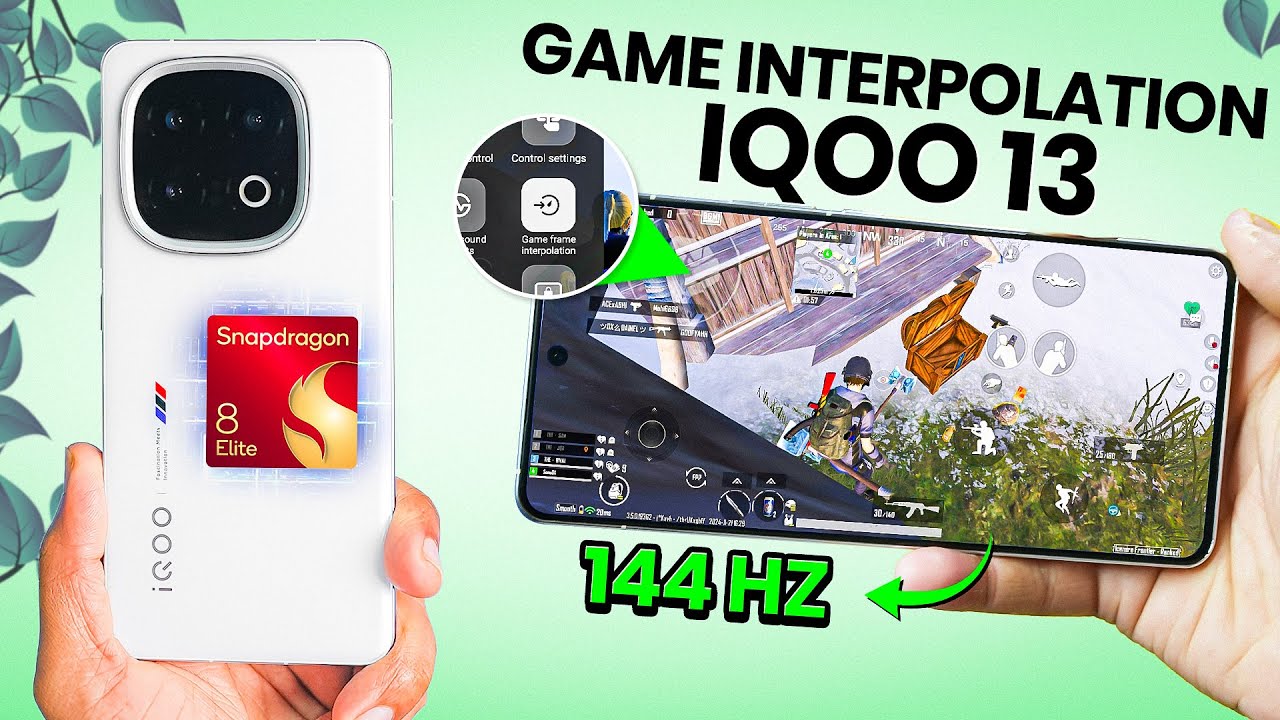 iQOO 13 - 144 FPS BGMI Test 🔥 - YouTube