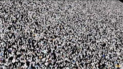 Data visualization of connecting the social graph to the TV content graph