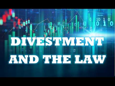 Divestment and the Law — Natasha Hausdorff, Prof. Max Schanzenbach and Dan Harris