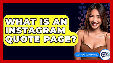 What Is an Instagram Quote Page? - Everyday-Networking