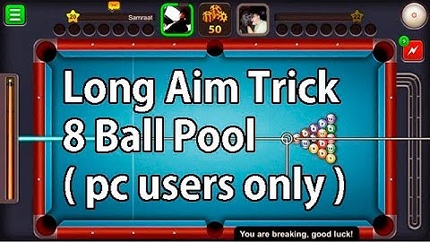 8 ball pool - Long Line for PC