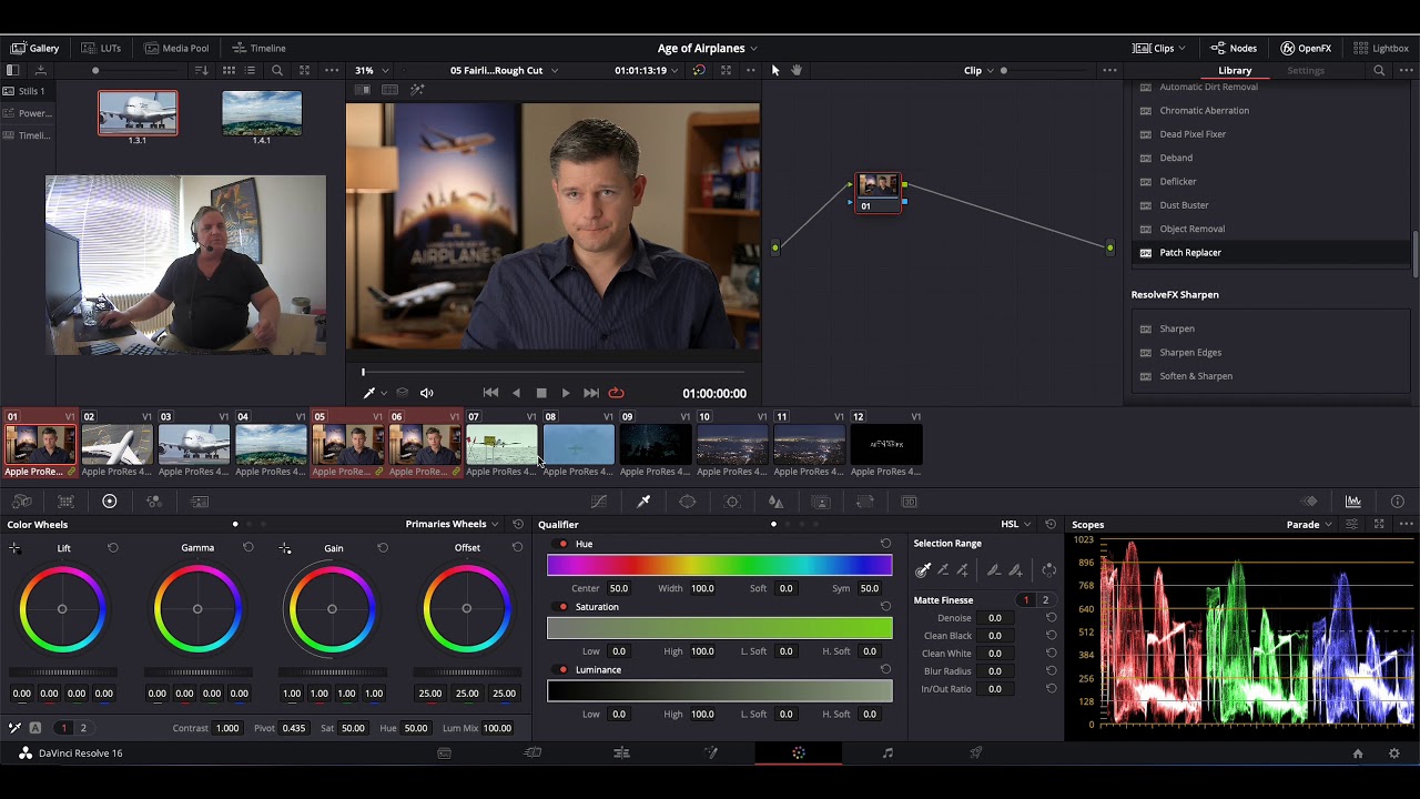 color grading in davinci resolve 11 download