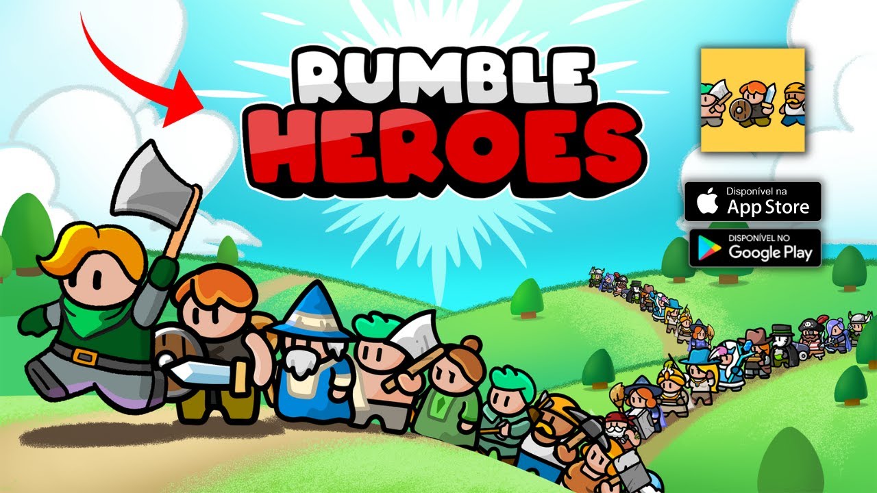 Rumble Heroes Gameplay RPG Walkthrough (iOS, Android) YouTube