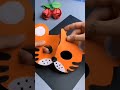 Tiger Face Mask Shorts Paper Craft Viral Youtubeshorts Trendingshorts 