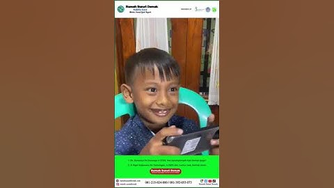 Sunat tidak sakit sambil main hp #rumahsunatmodern #demak #demakhits