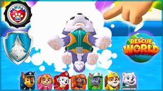 Paw Patrol Rescue World Everest, Chase, Marshall Mission Winter Mighty Pups Nick Jr Hd