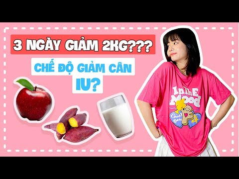 #1 [Thử Thách] Giảm Cân Theo IU || Giảm 2kg Trong 3 Ngày Mới Nhất