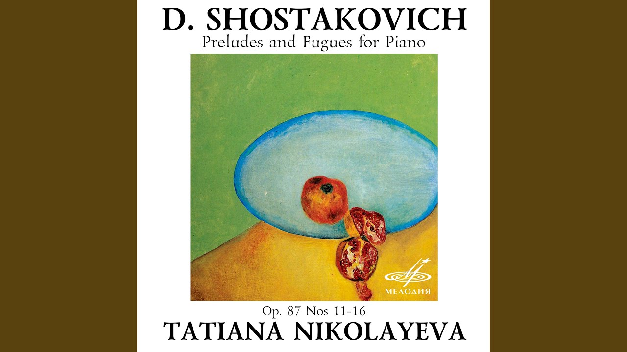 Tonton 24 Preludes and Fugues for Piano, Op. 87: No. 13 in F-Sharp Major di YouTube