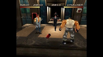 Fighting Force PlayStation Co-op 2 player