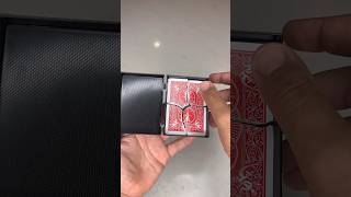 The Magic Card Box 😮 #magic #illusion