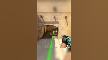 Mirage Ramp Nade For Easy Damage! (CS:GO Smokes & Tricks) #shorts #csgo