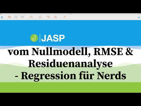 10. einfache lineare Regression: Vom Nullmodell, RMSE, Vorhersageintervall und Residuenanalyse