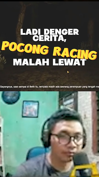 POCONG RACING MERESAHKAN!! #shortsvideo #shortvideo #shorts #short #horror #horrorgame #gaming
