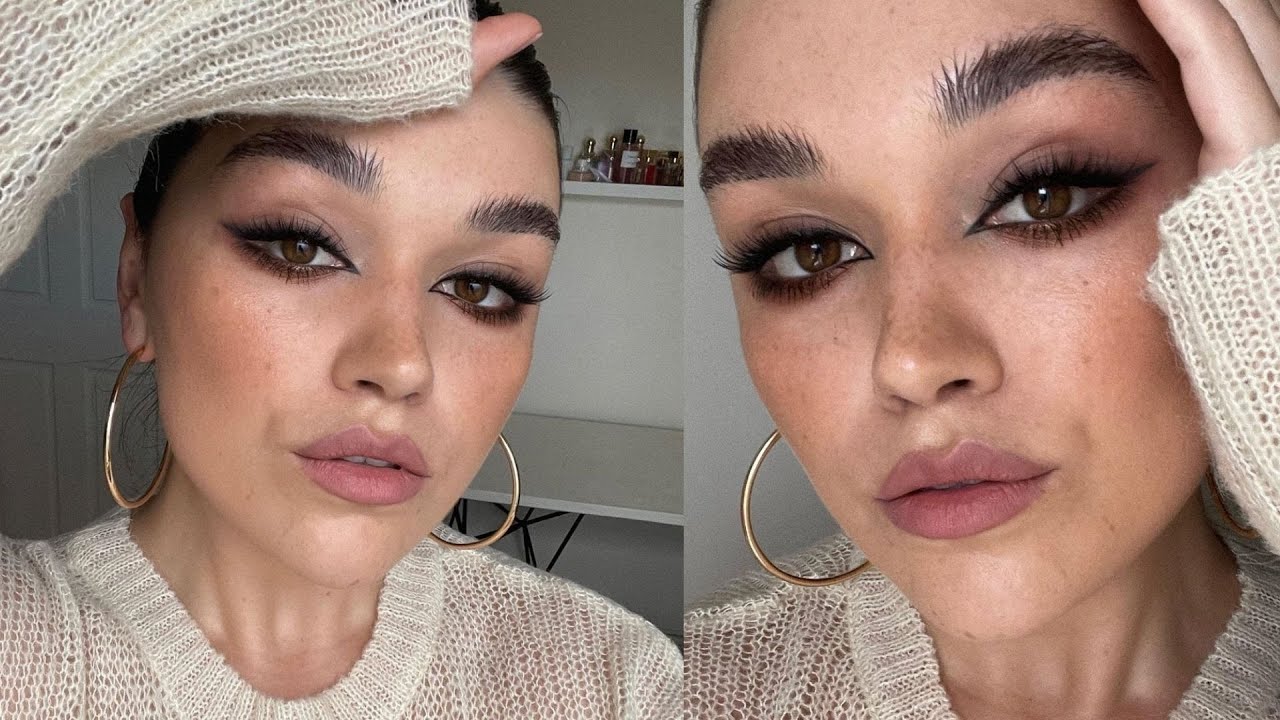 Seductive Chocolate Smokey Eyes Makeup