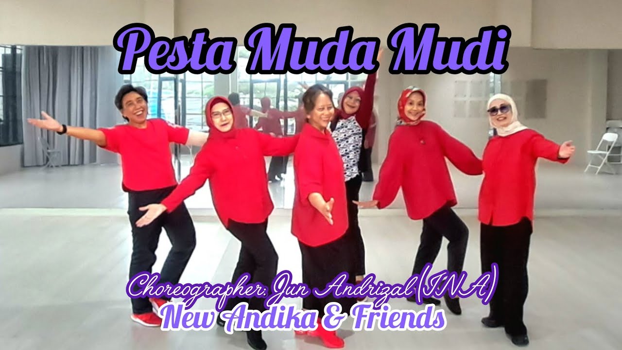 Pesta Muda Mudi- Choreographer:Jun Andrizal (INA),January 2026- Beginner- Demo: New Andika & Friends